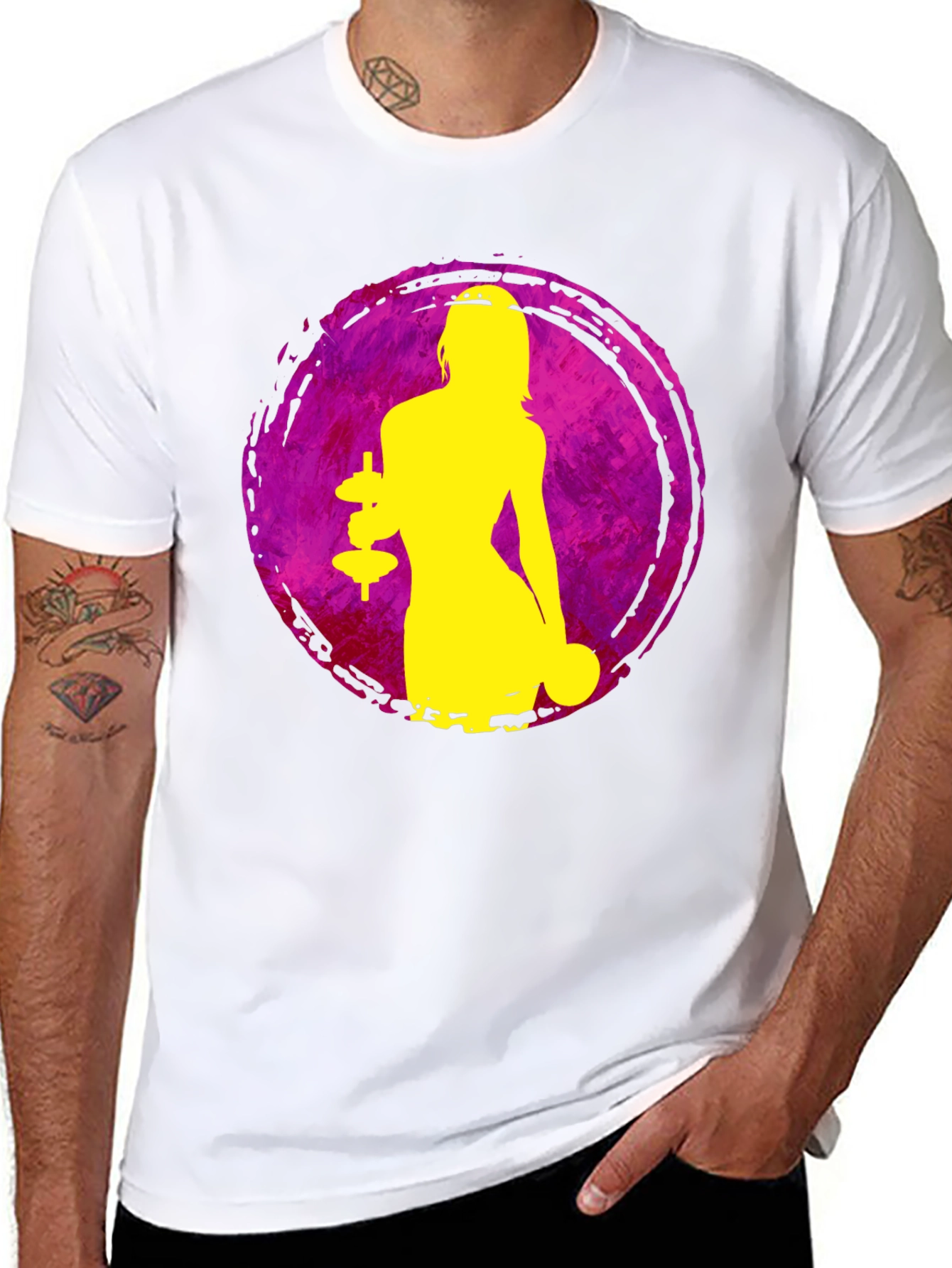 Workout Graphic Tee - Fitness Fashion
