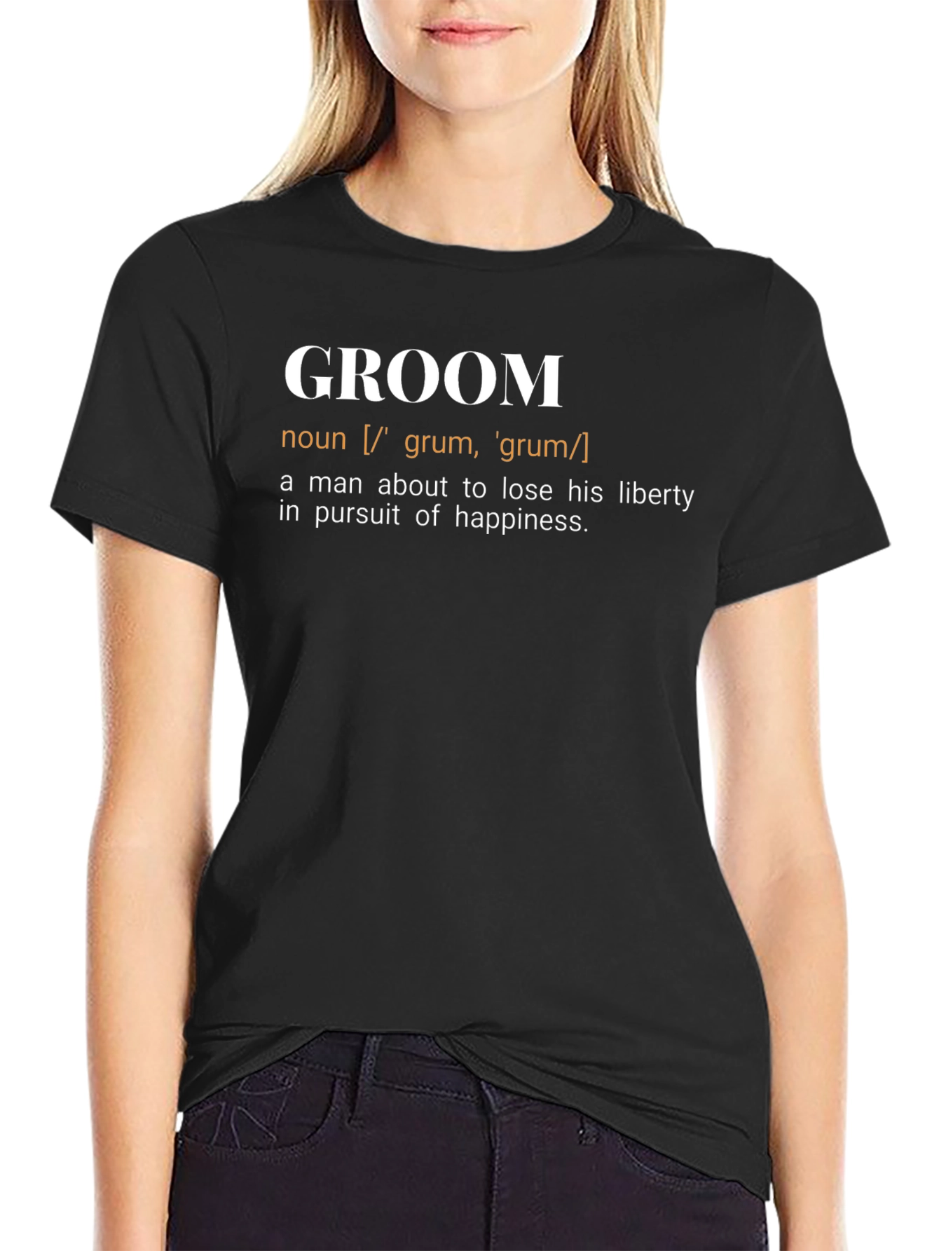 Groom Definition T-Shirt - Funny Wedding Gift