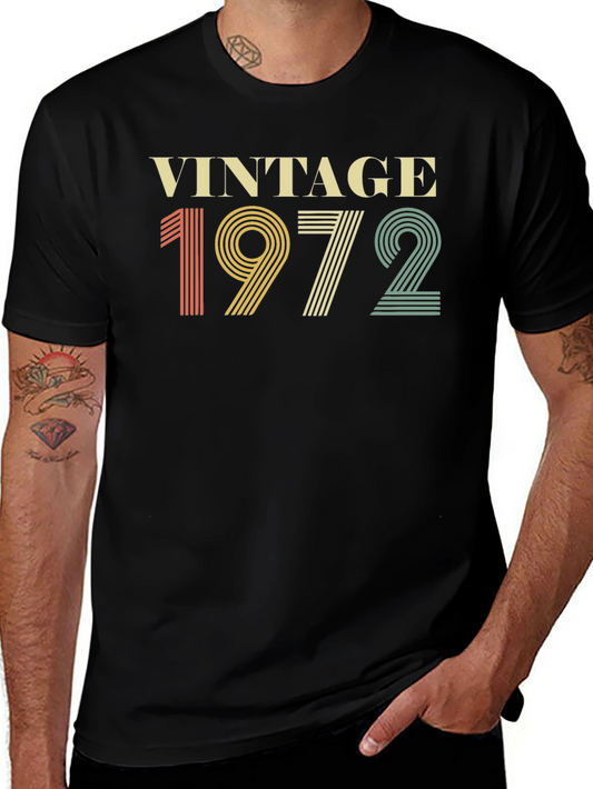 Vintage 1972 Birthday T-Shirt