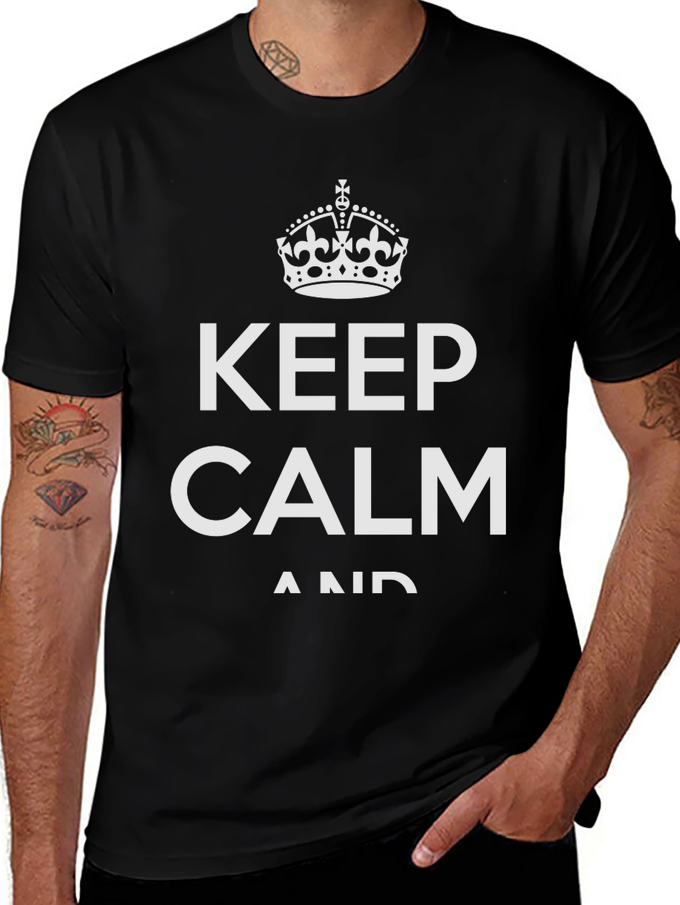 Keep Calm T-Shirt - Classic Design