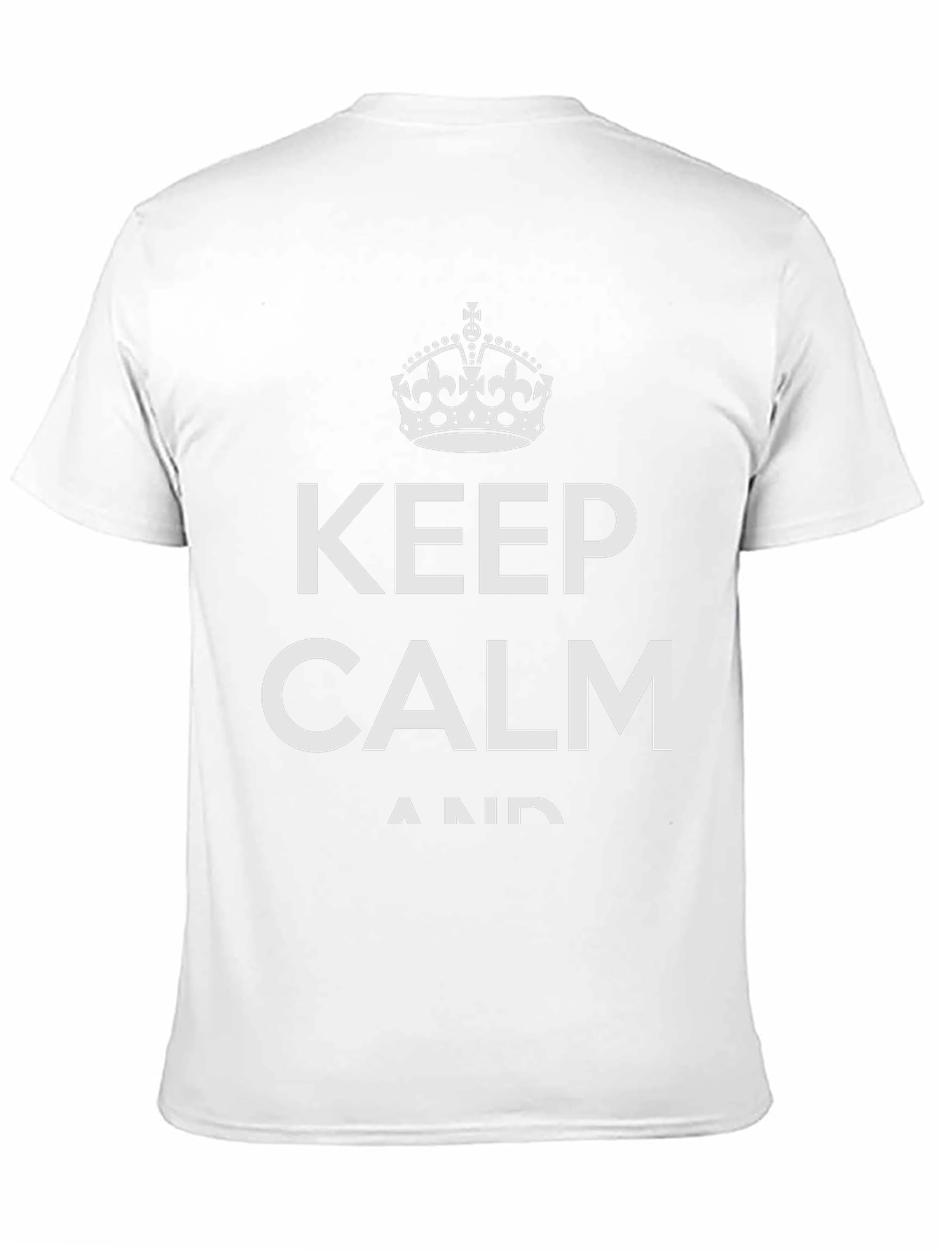 Keep Calm T-Shirt - Classic Design