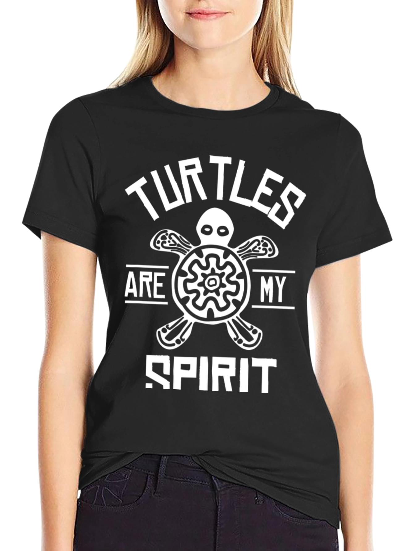 Turtles Are My Spirit Graphic T-Shirt