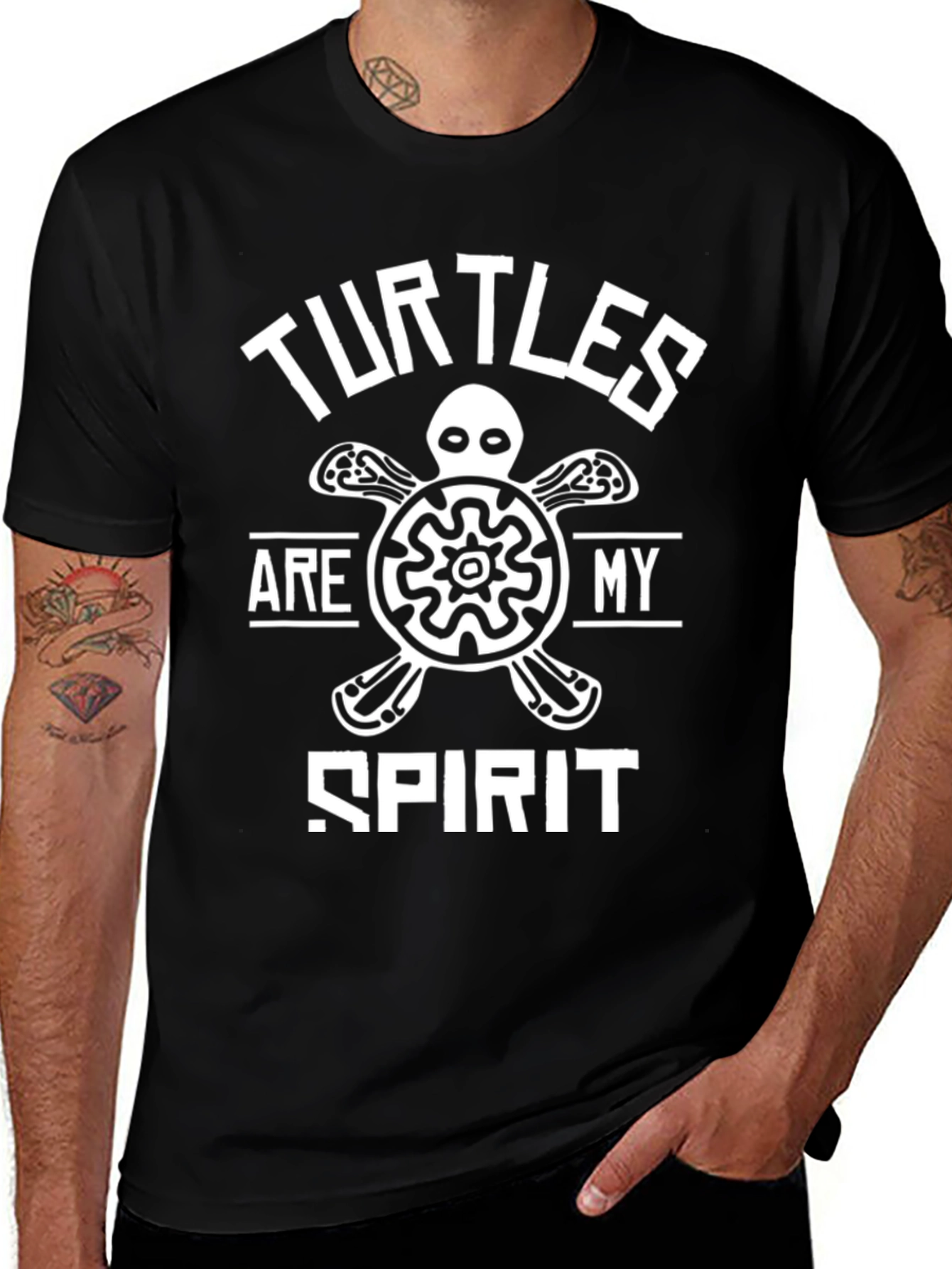 Turtles Are My Spirit Graphic T-Shirt