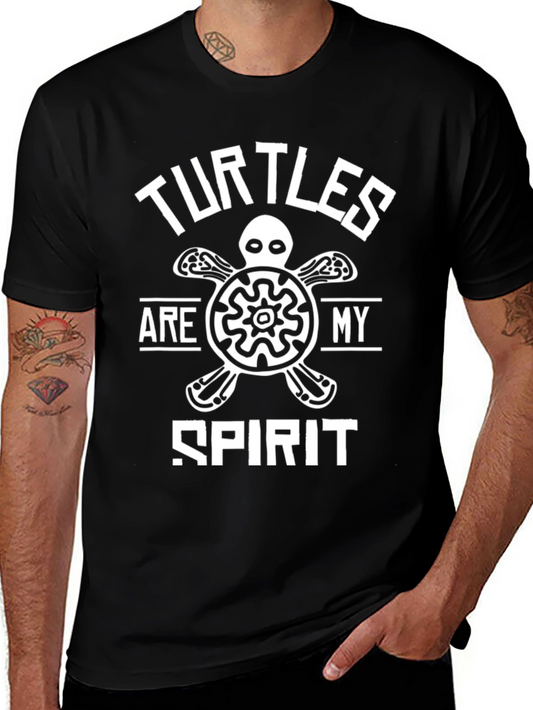 Turtles Are My Spirit Graphic T-Shirt
