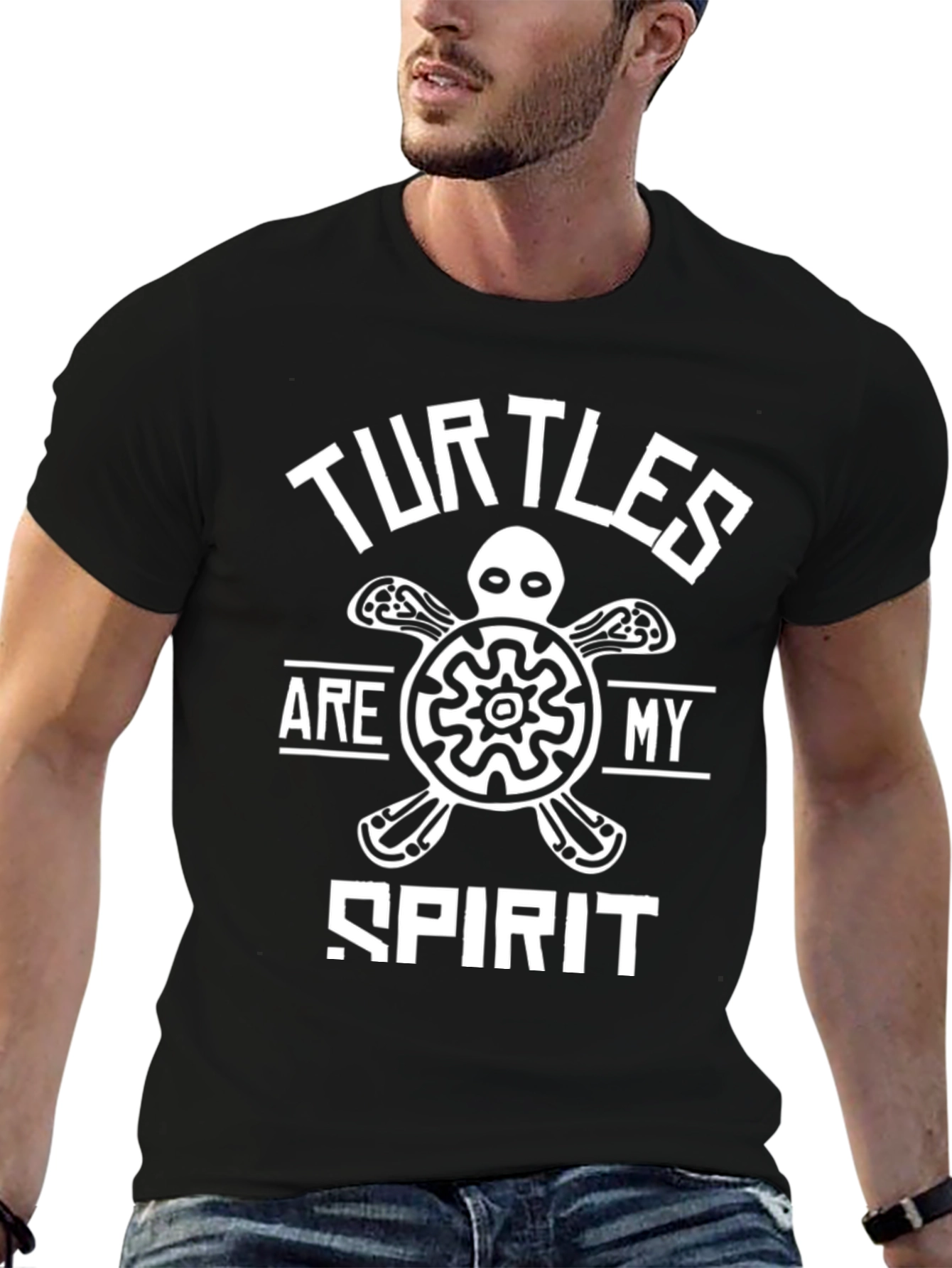 Turtles Are My Spirit Graphic T-Shirt