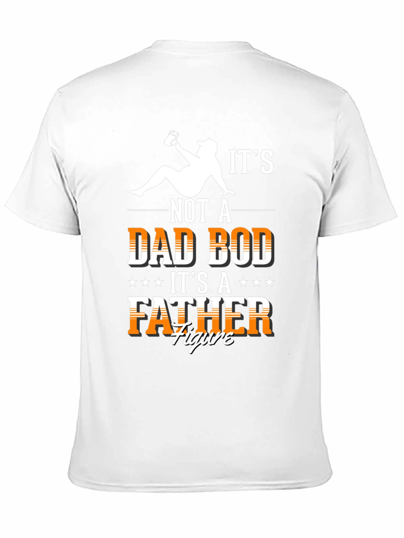 Dad Bod Father Figure T-Shirt - Funny Dad Tee