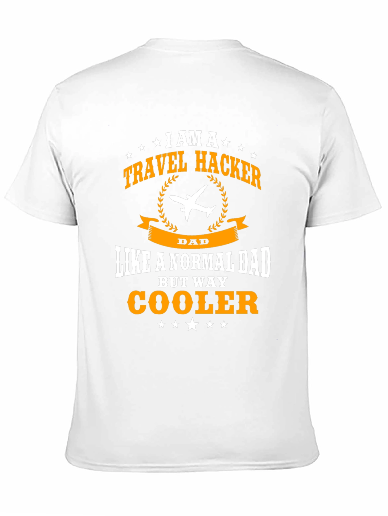 Travel Hacker Dad T-Shirt - Cool Dad Shirt
