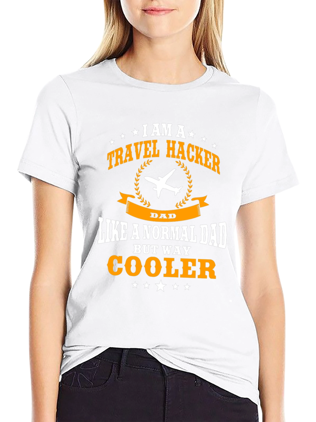 Travel Hacker Dad T-Shirt - Cool Dad Shirt