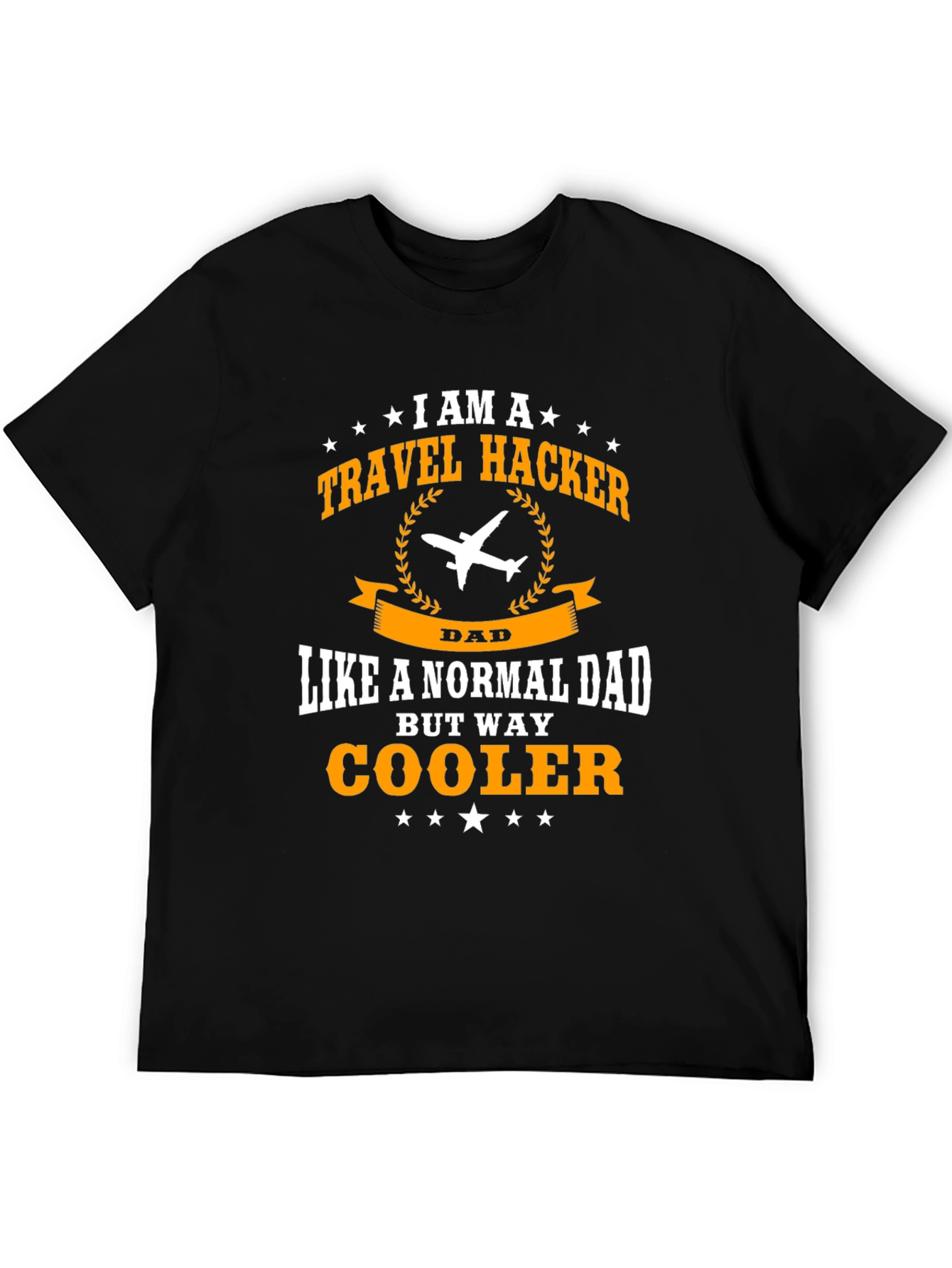 Travel Hacker Dad T-Shirt - Cool Dad Shirt