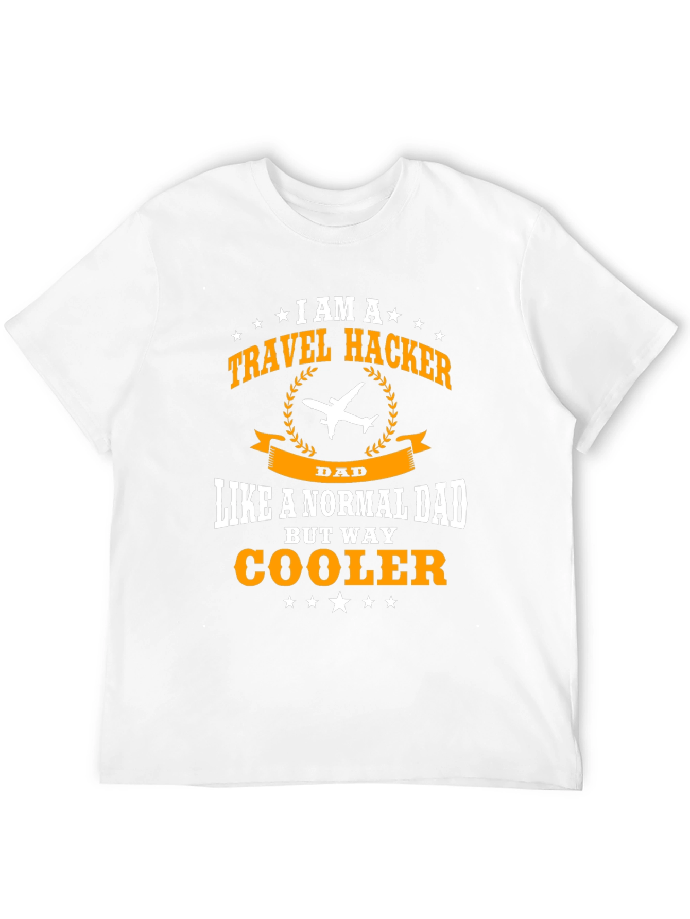 Travel Hacker Dad T-Shirt - Cool Dad Shirt