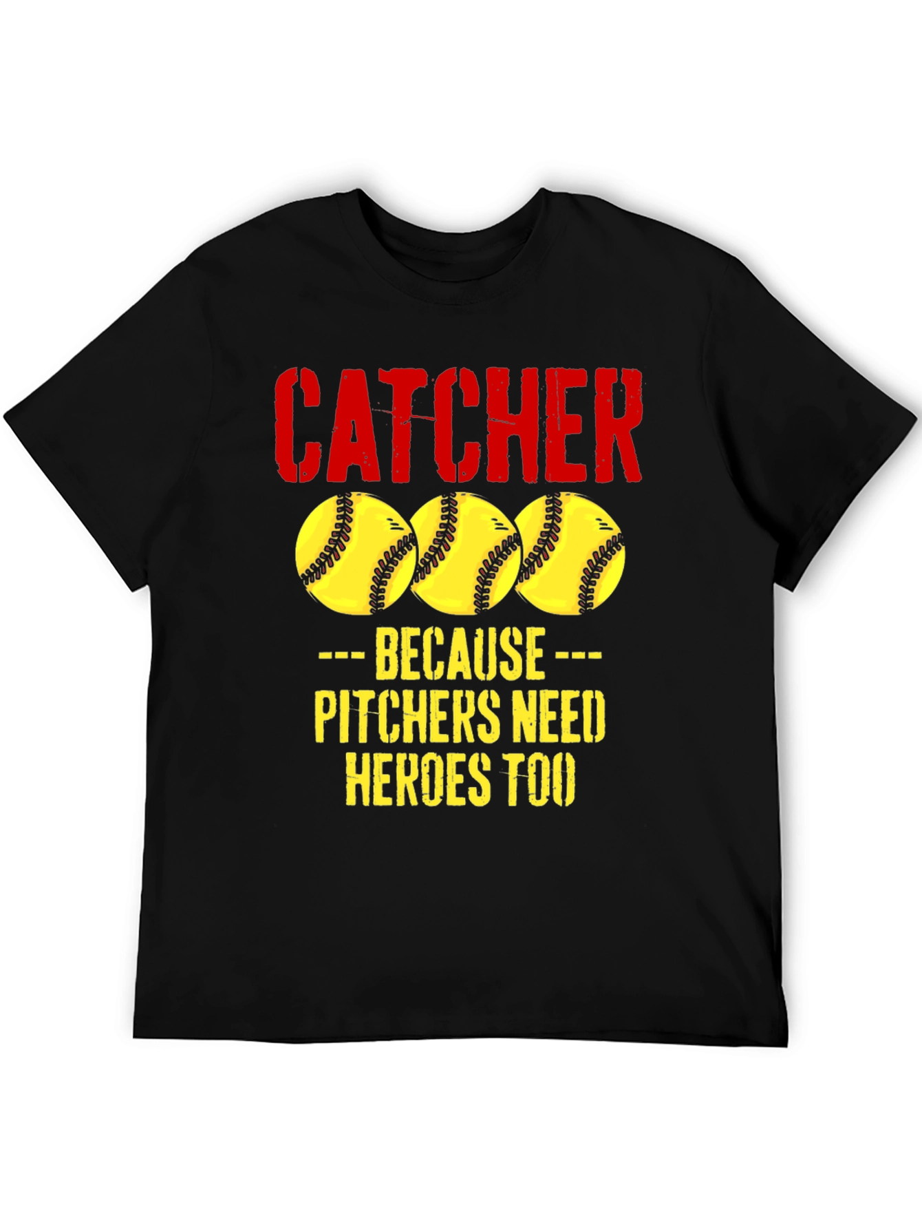 Catcher Hero T-Shirt - Softball Tee