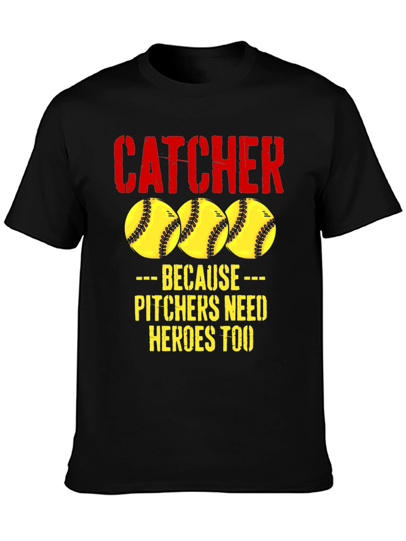 Catcher Hero T-Shirt - Softball Tee