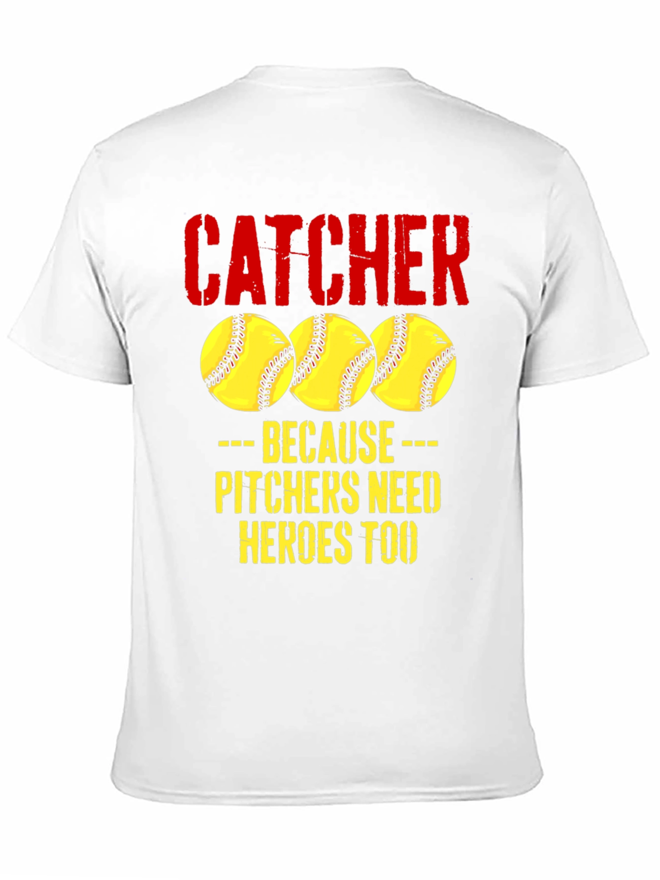 Catcher Hero T-Shirt - Softball Tee