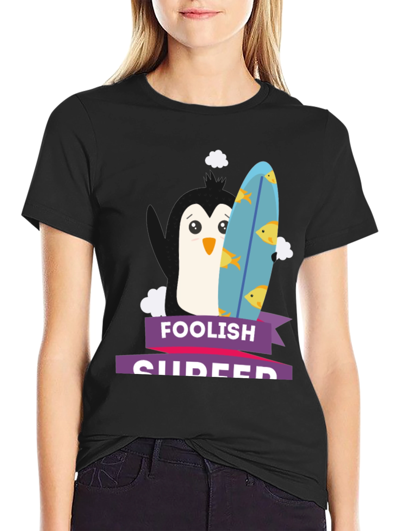 Foolish Surfer Graphic Tee