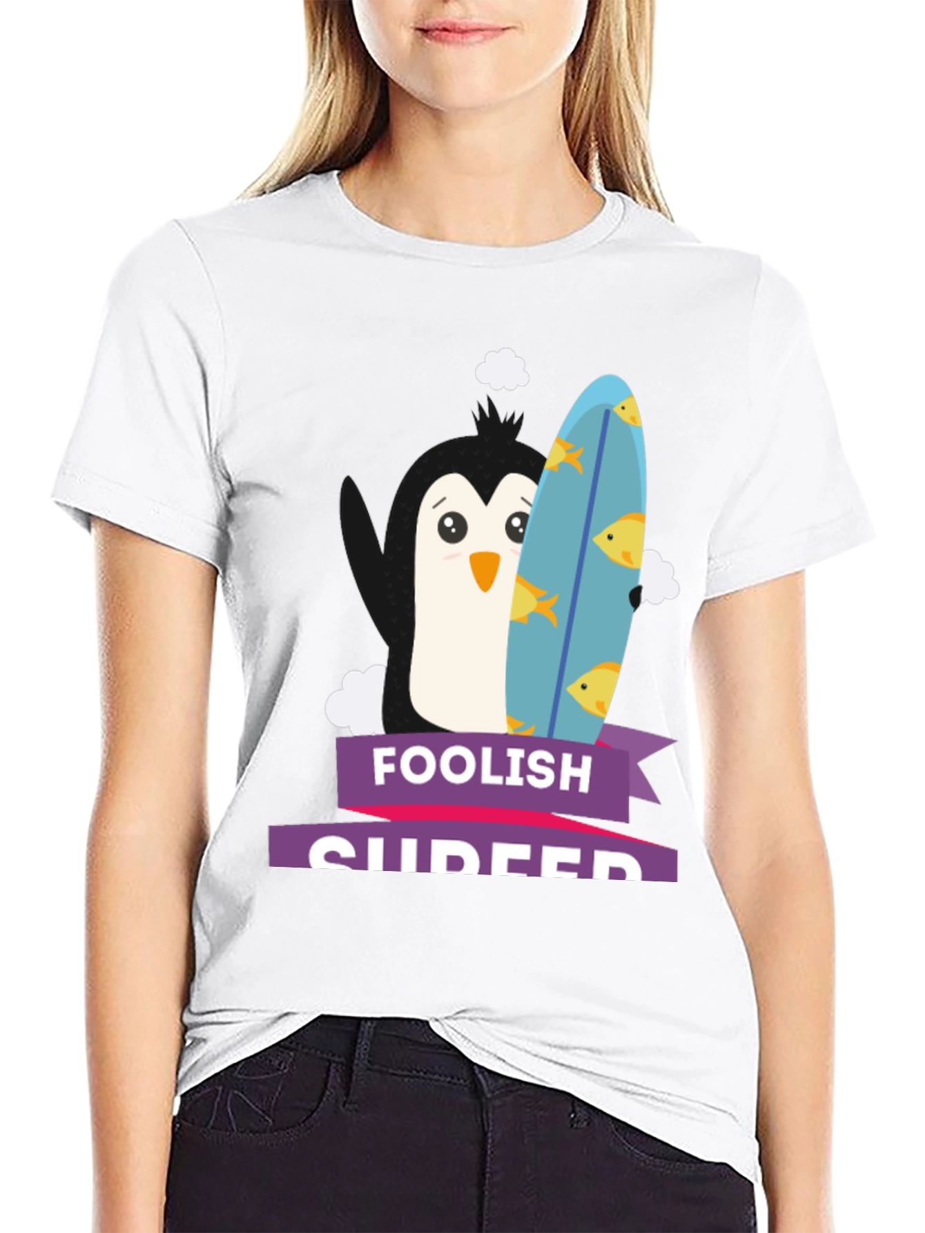 Foolish Surfer Graphic Tee