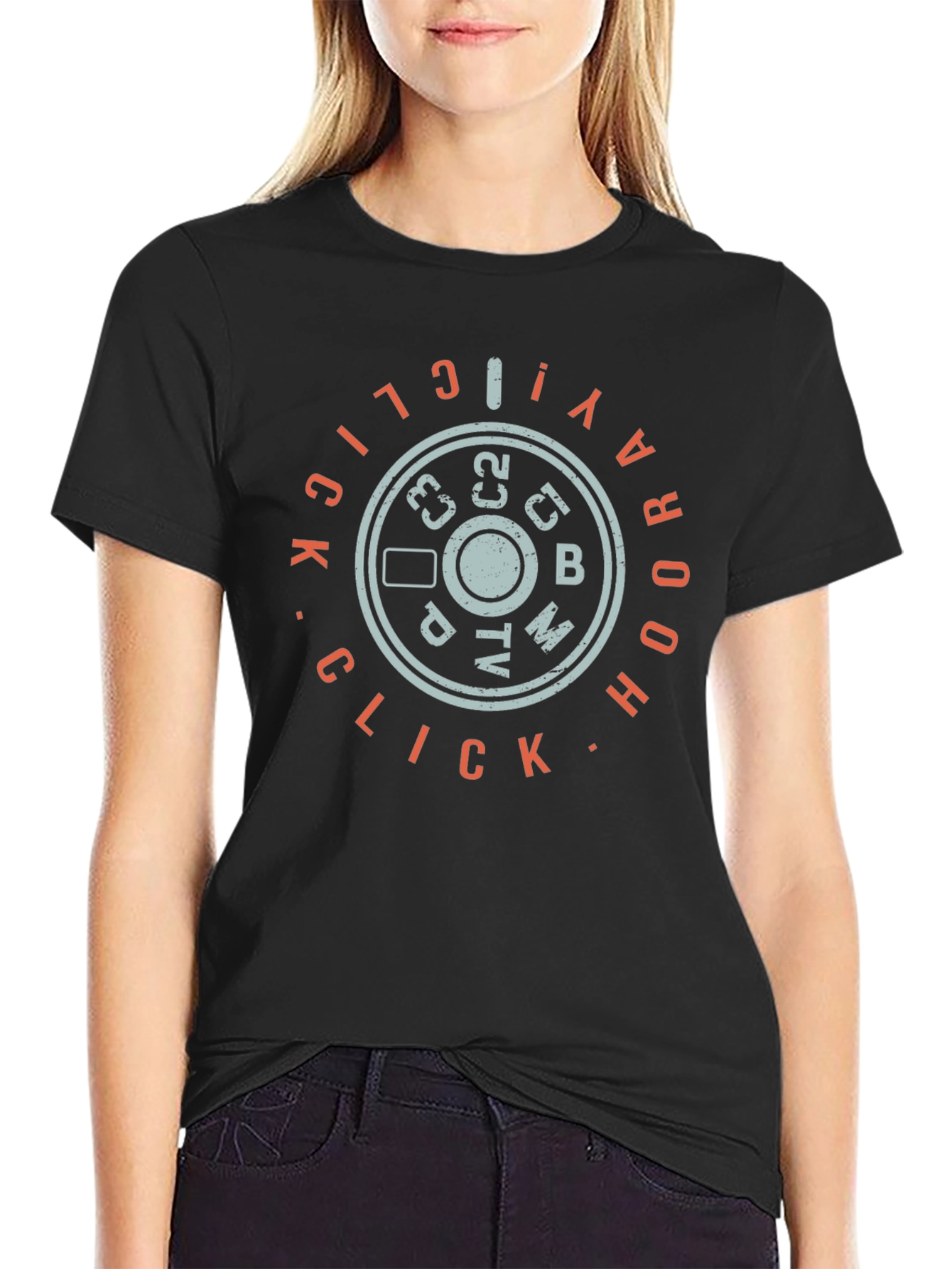 Retro Rotary Phone Dial Graphic Tee - Click Away!