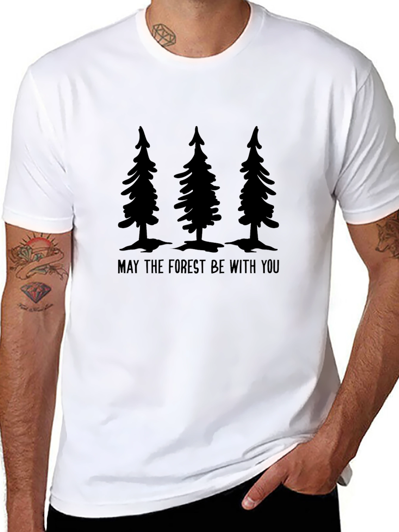 Forest Be With You Graphic Tee